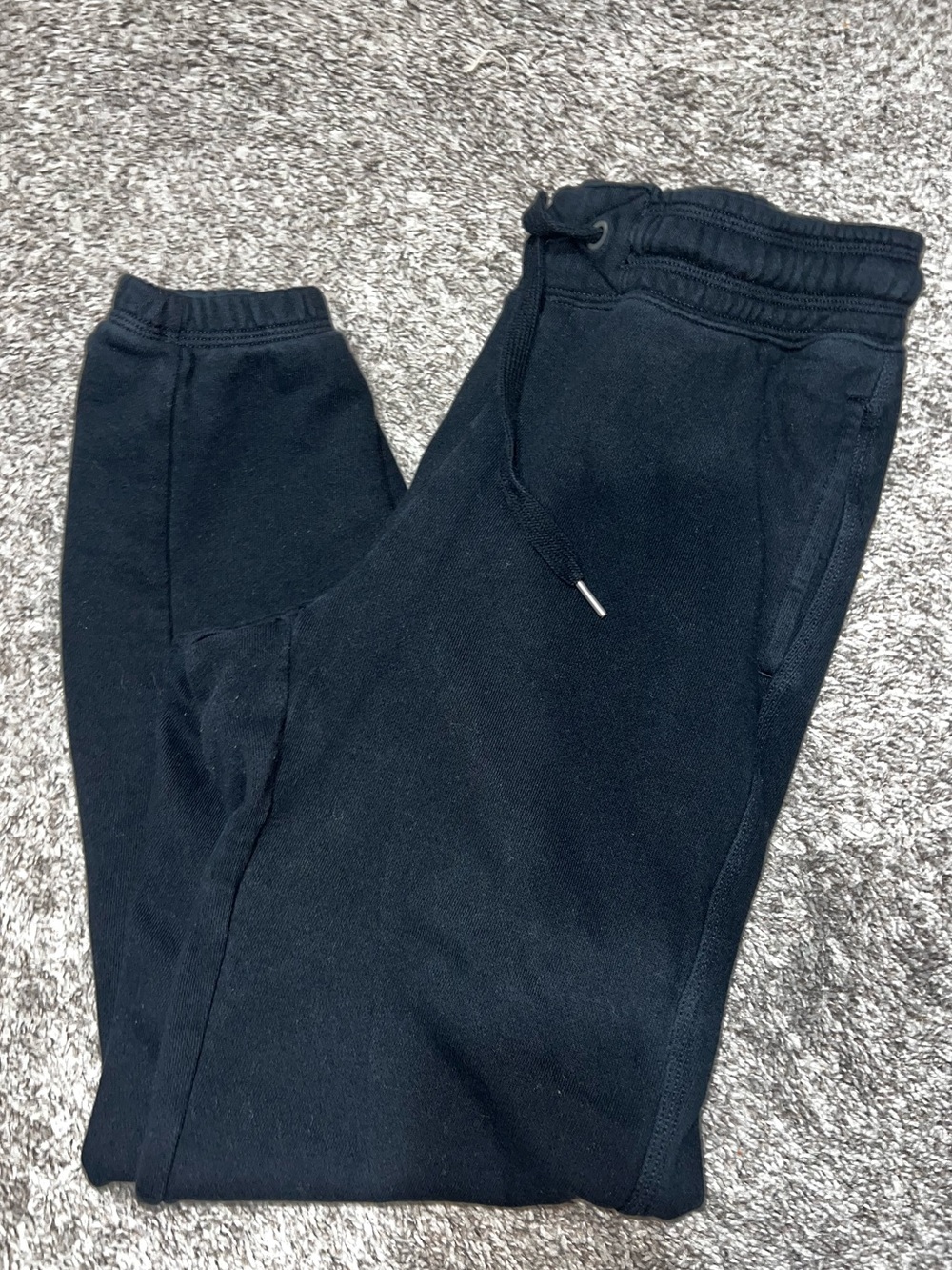 aerie Black big chill Fleece Joggers